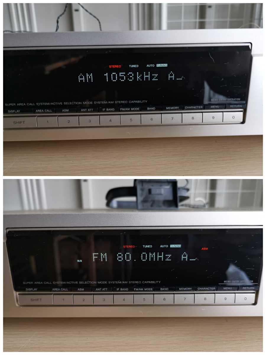 SONY ソニー FM/AM ステレオチューナー ST-SA50ES 動作品 アンテナ付き
