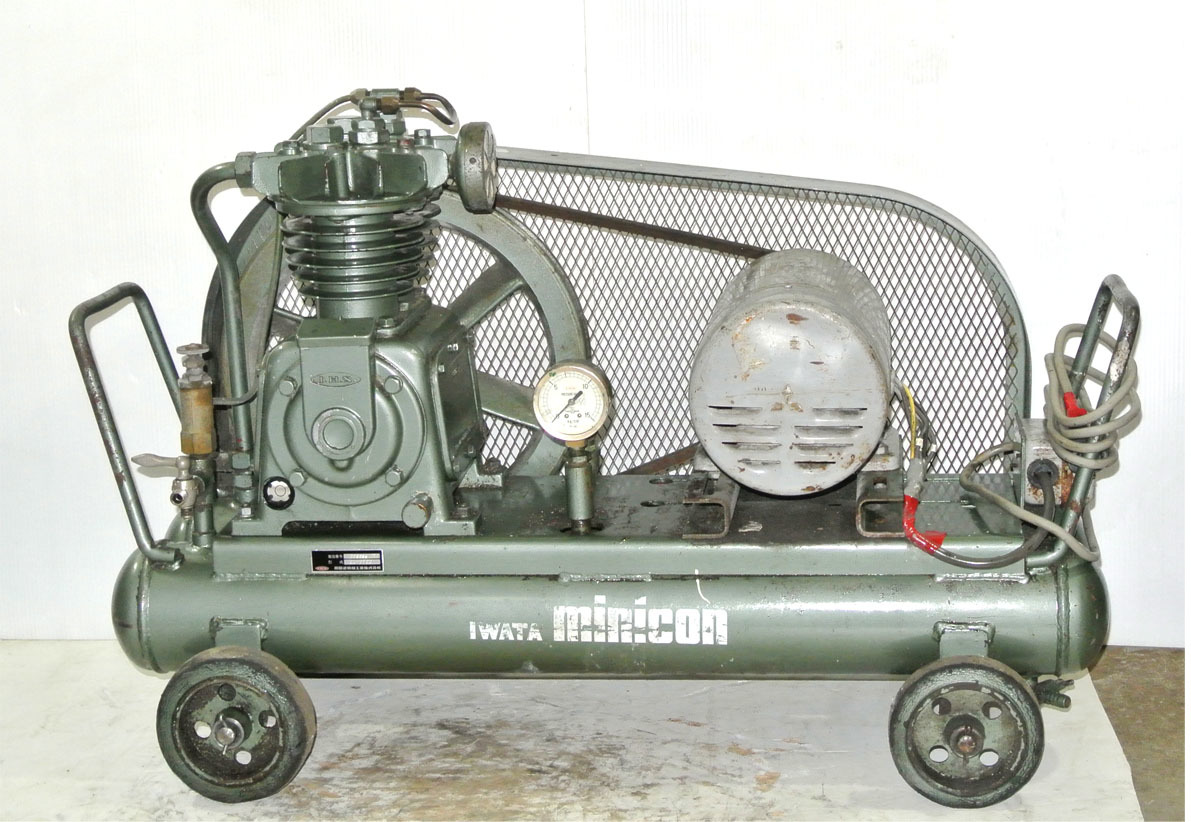 iwata minicon 岩田 コンプレッサー SU-072D 中古品 【公式通販】