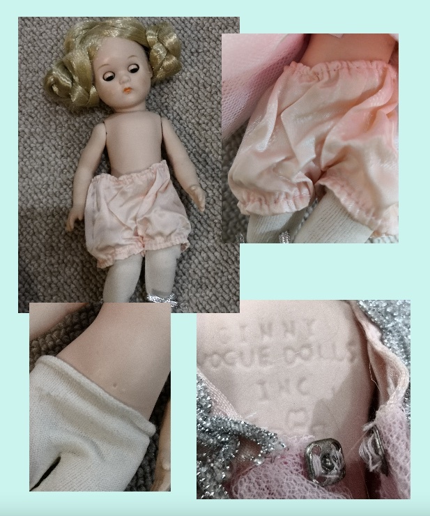 ヴィンテージ　ヴォーグ社 1984年 フルビスク ジニードール　Vintage Vogue Ginny Doll, Full Body Bisque ,1984 _5