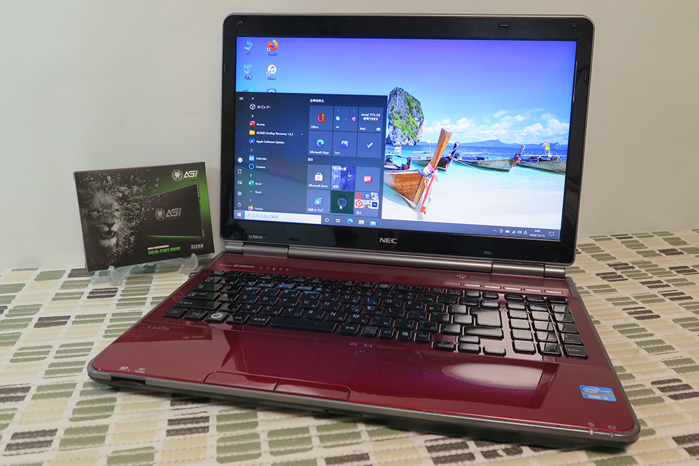 NEC LaVie ノートパソコン : LL750⁄C L 最新Windows10+office