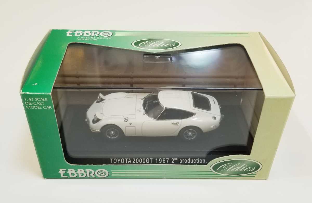 1⁄43 エブロ トヨタ 2000GT EBBRO Toyota TOYOTA ミニカー - Yahoo