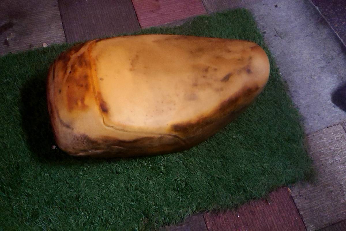 27Vヤマハペリカンジョグ シート台座レストアに_2