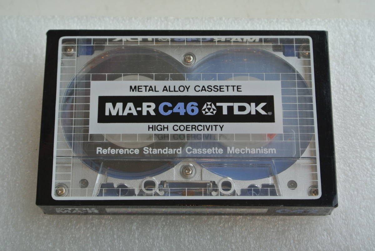 未開封 TDK MA-R C46 メタルカセットテープ 高精度メタルダイキャスト