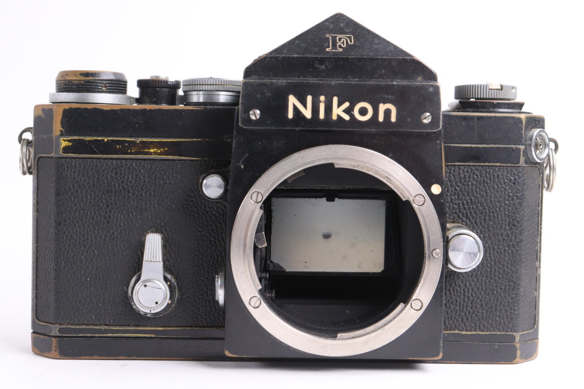 ニコン Nikon 一眼レフ フィルムカメラ ボディ F アイレベル 1円 0