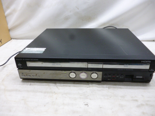 SHARP HDD/DVD/ビデオ一体型レコーダー DV-ACV52 2010年 #19014