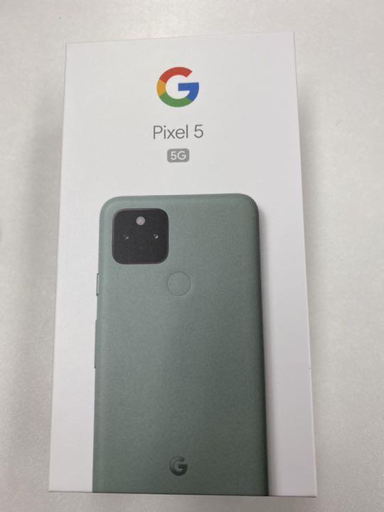 au Google Pixel 5 128GB ソータセージ Sorta Sage ネットワーク制限○ SIMロック解除済 G5NZ6 グーグル ピクセル エーユー 新品 未使用_1