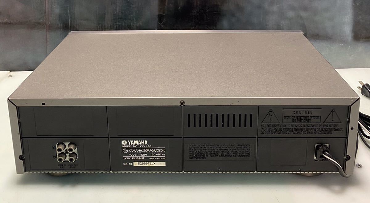 【TR10140】YAMAHA KX-493 / ヤマハ カセットデッキ _5