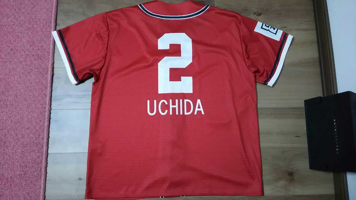 鹿島アントラーズ 2018年 内田篤人 ユニフォーム XL 新品未使用】送料無料 鹿島アントラーズ 内田篤人 ベースボールシャツ