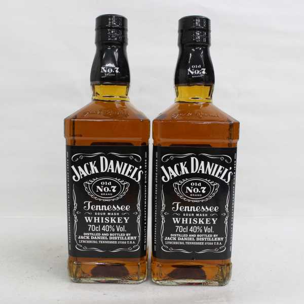 驚きの破格値，大得価 2本セット JACK DANIEL'S ジャックダニエル No.7 40％ 700ml K20L090006(セット、詰め合わせ)｜売買されたオークション情報、yahooの商品情報をアーカイブ公開 - オークファン セット、詰め合わせ