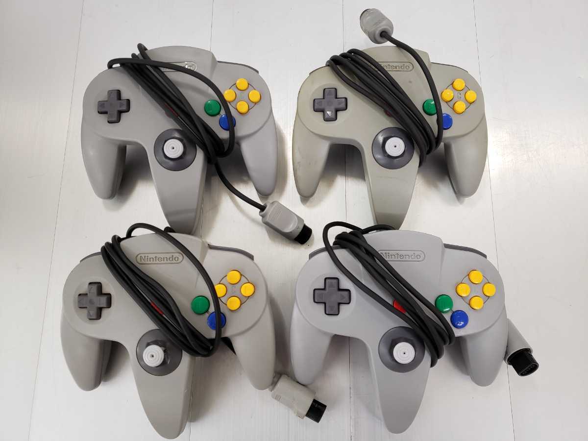 本体 60日保証キャンペーン中ニンテンドー64 - 0 任天堂 コントローラー セット 値下げ可)NINTENDO64 動作確認済 コントローラー4個ソフト4本 ニンテンドー64本体 Nintendo カセット ニンテンドー64 NINTENDO by