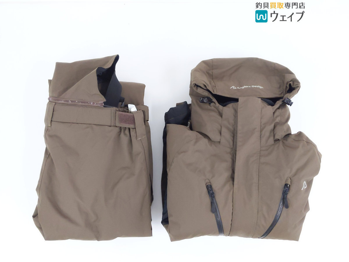 【限定SALE，爆買い】 アングラーズデザイン アングラーズデザイン オールウェザーヒートスーツ ADR-07BR ブラウン Lサイズ(フィッシングスーツ)｜売買されたオークション情報、yahooの商品情報をアーカイブ公開 - フィッシングスーツ