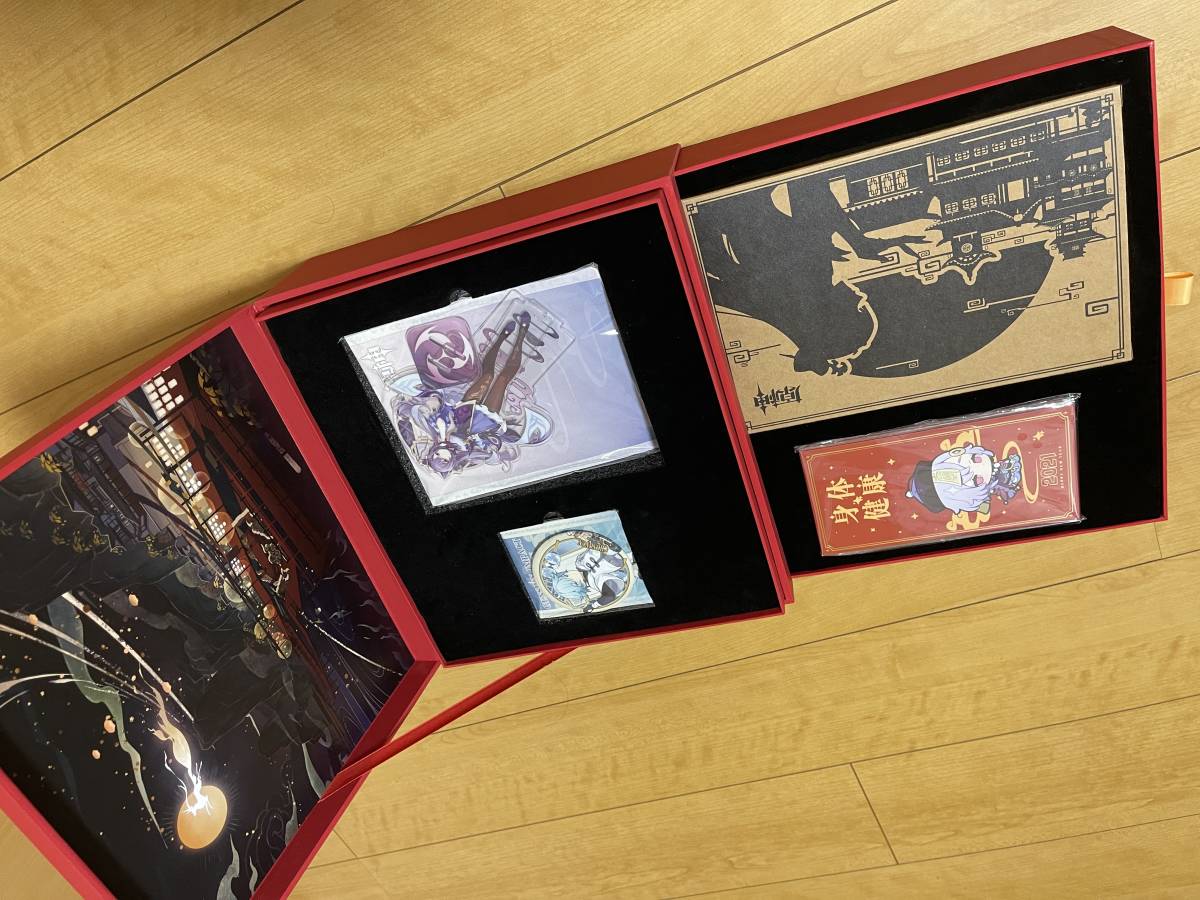 MiHoYo原神Genshin公式新年プレゼント　キャラクターアクリルスタンド　ケース_3