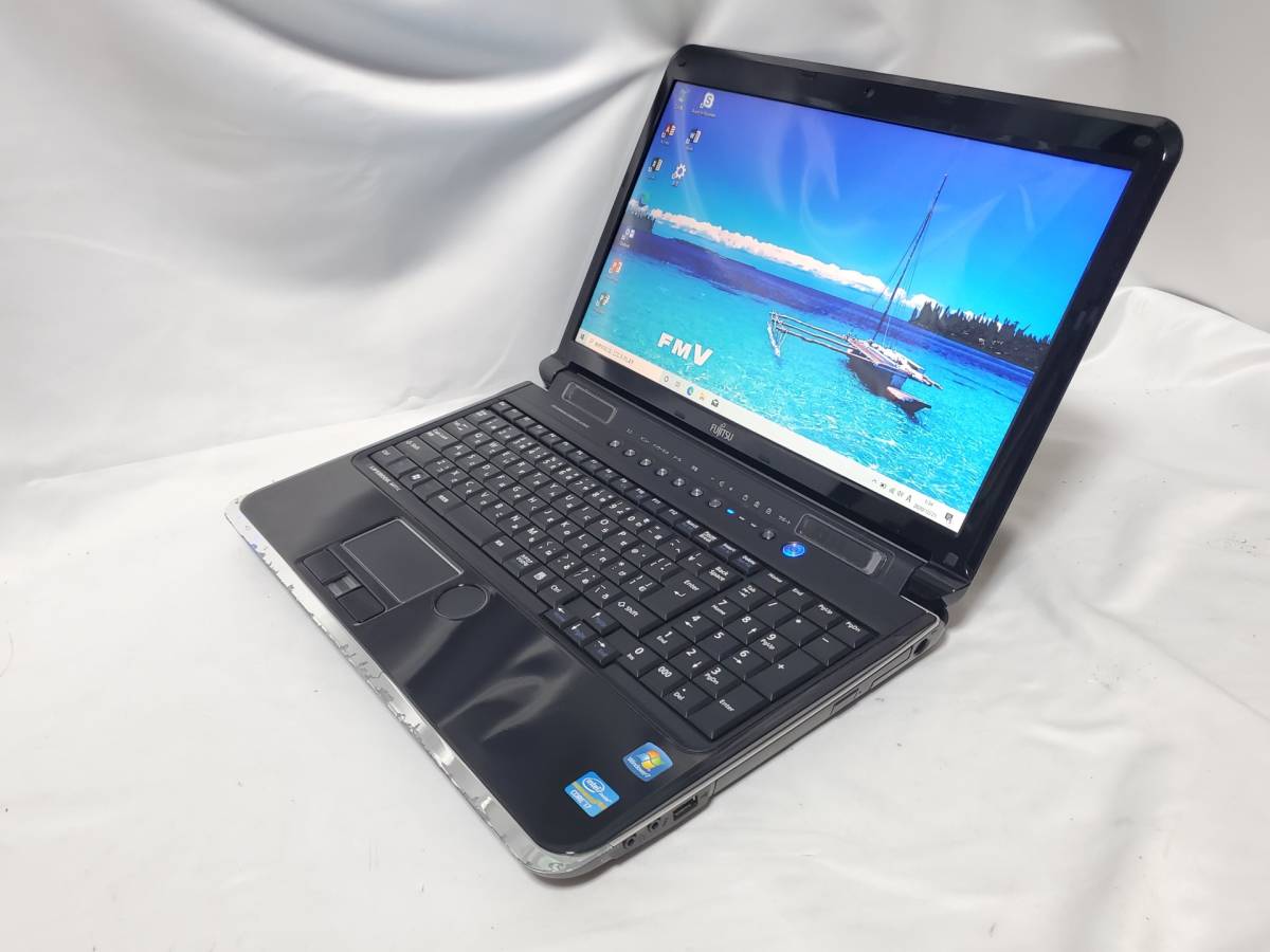 爆速 SSD480GB FUJITSU LIFEBOOK AH77/C windows10 Core i7 2630QM 