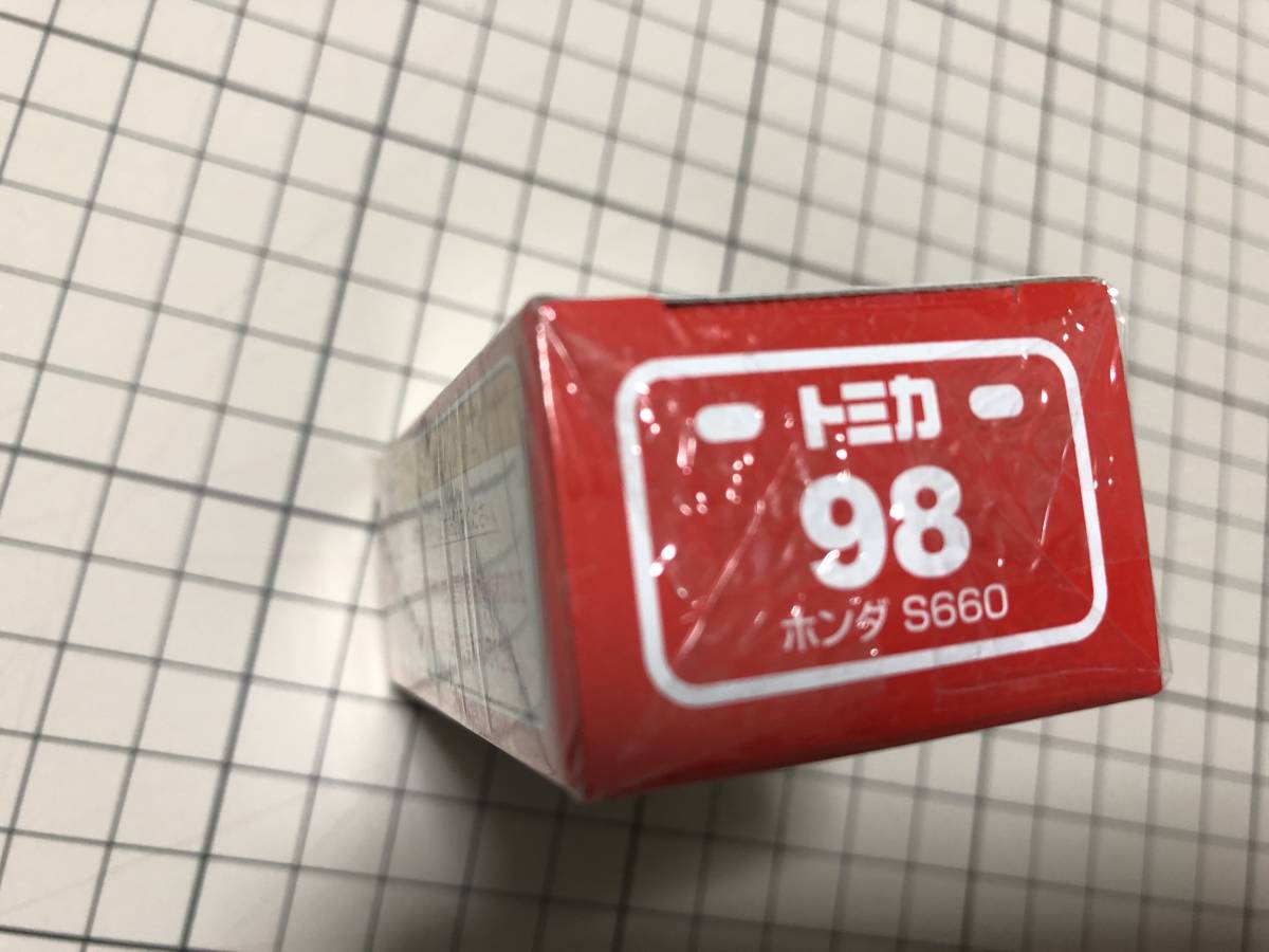 　トミカ　２０１６年　№９８　ホンダ　S660　新車シール付き　新品 未開封 １台_5