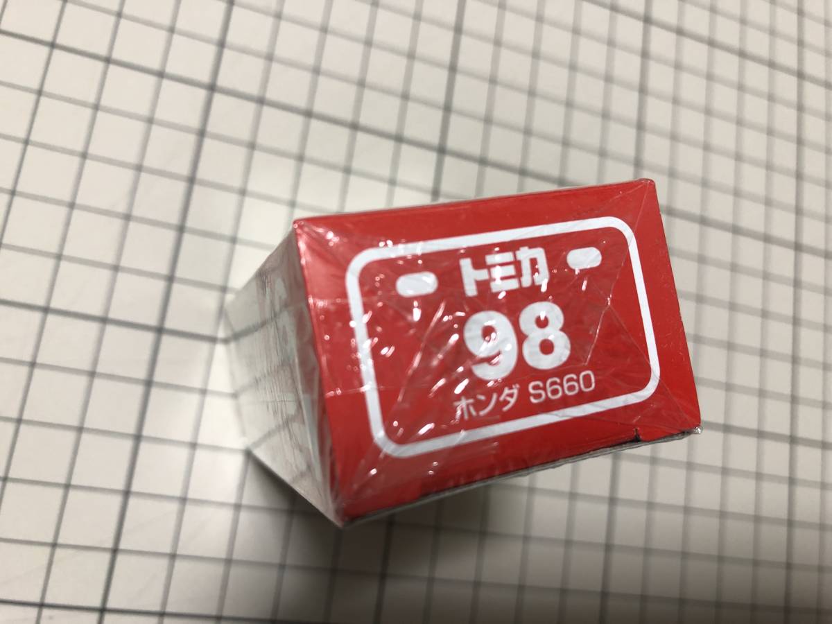 　トミカ　２０１６年　№９８　ホンダ　S660　新車シール付き　新品 未開封 １台_6
