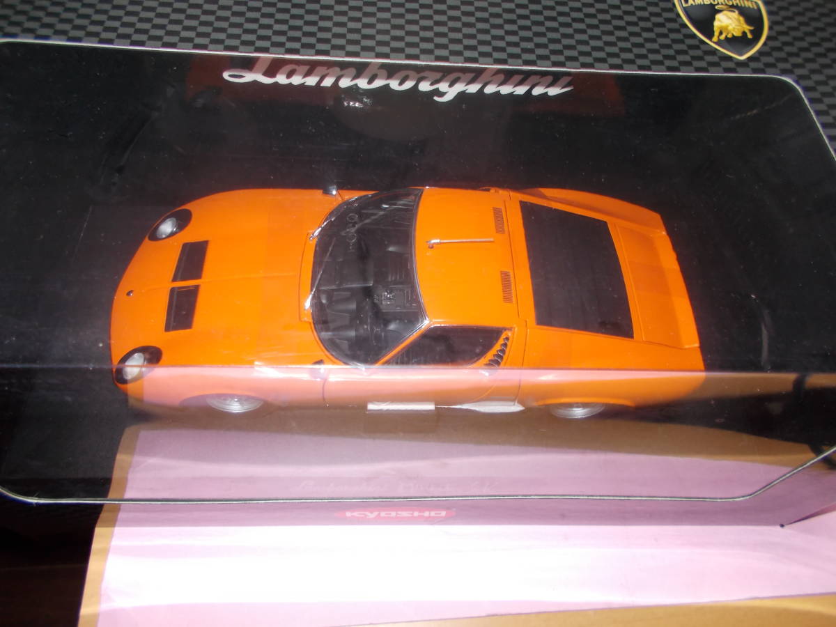 1⁄18 ランボルギーニ 京商 ミウラ P400 SV LAMBORGHINI MIURA Orange 