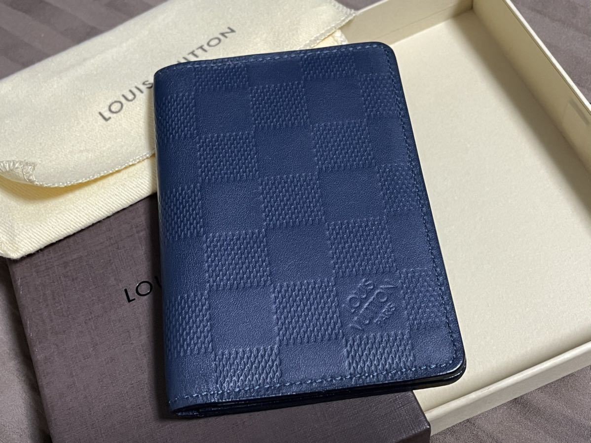 1円 廃盤 N633 ルイヴィトン オーガナイザードゥポッシュ 名刺入れ カードケース 二つ折り財布 コンパクト財布 メンズ ダミエライン 売買されたオークション情報 Yahooの商品情報をアーカイブ公開 オークファン Aucfan Com