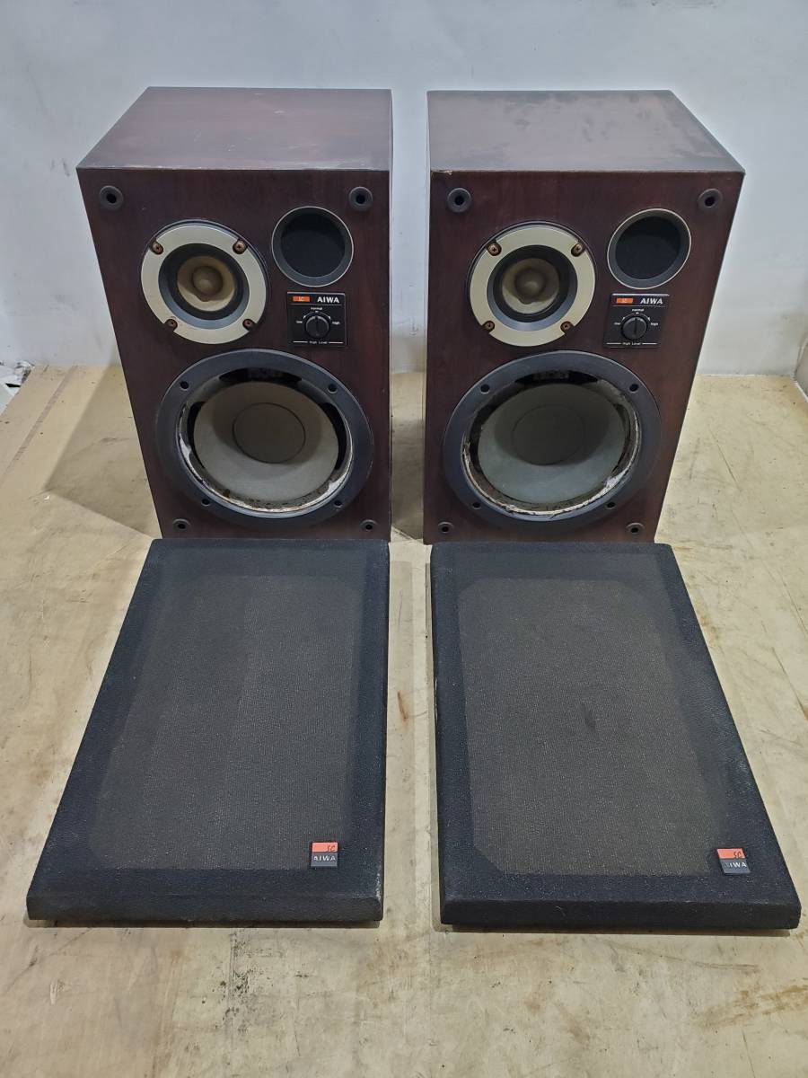 アイワ AIWA SC-61 スピーカー - メルカリ 07AIWA SC ペア 2スピーカー