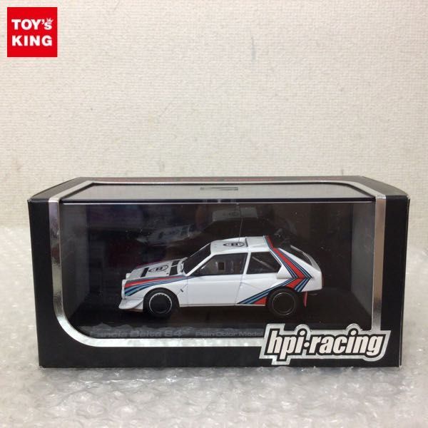 hpi 1/43 ランチア デルタS4 プレーンホワイト 1円～ hpi・racing 1/43 ランチア デルタ S4 Plain Color Model