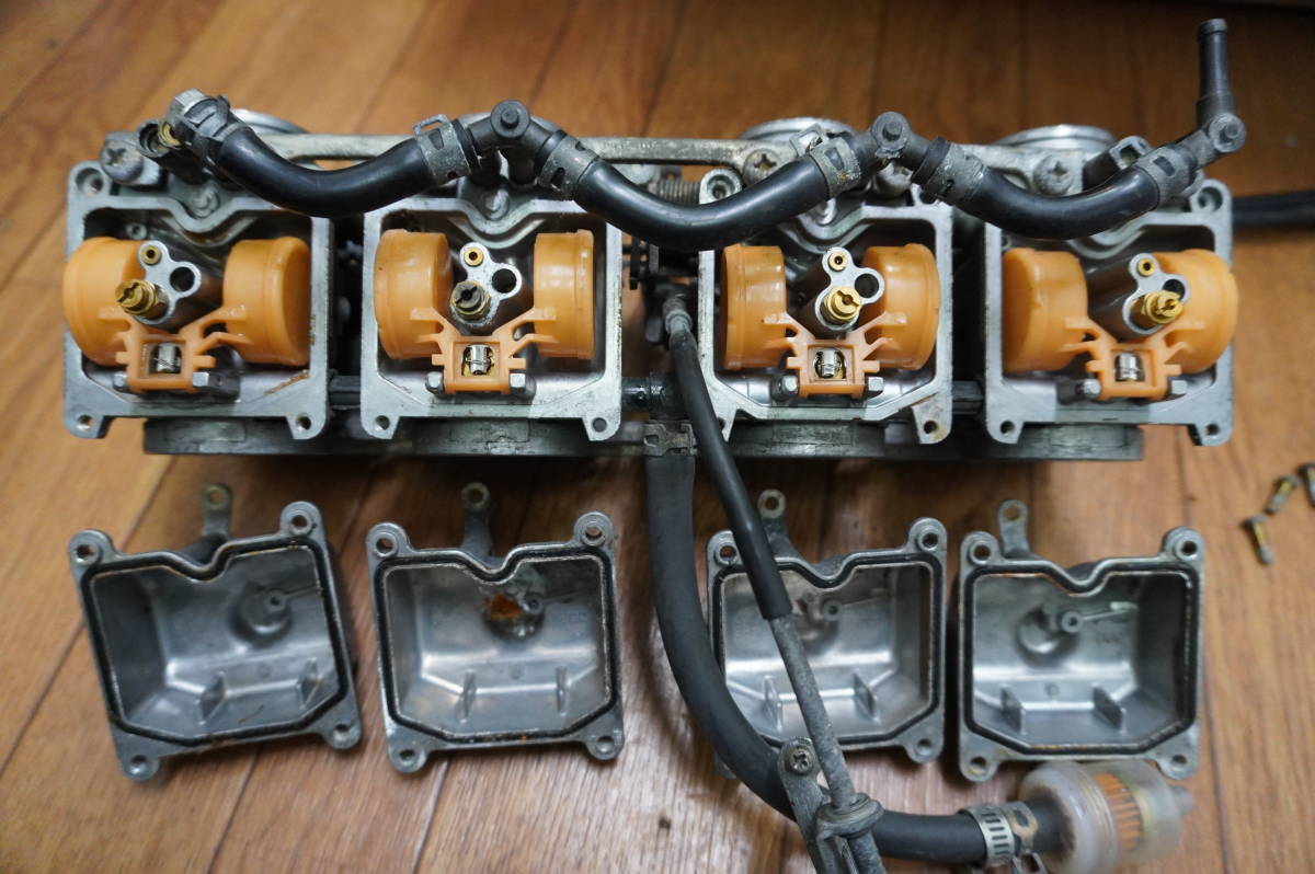 ZRX400 ZRX400キャブレター分解清掃、同調作業 （GAS カワサキ