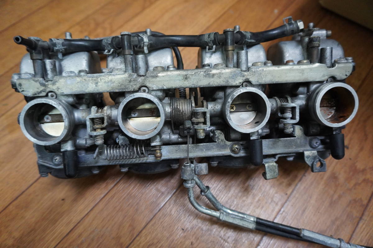 ZRX400 ZRX400キャブレター分解清掃、同調作業 （GAS カワサキ
