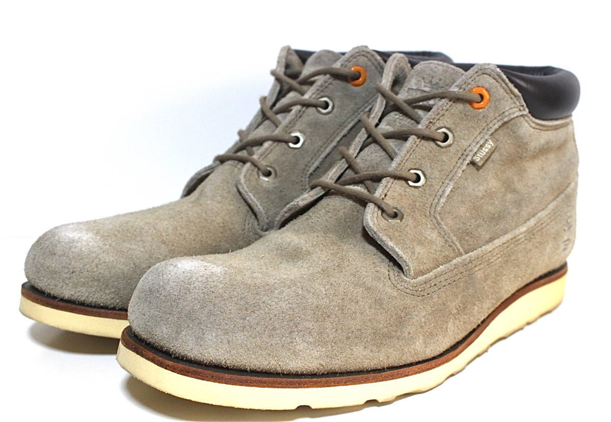 STUSSY × Timberland 4 Eyelet Chukka Boot（US12/30cm）ステューシー 