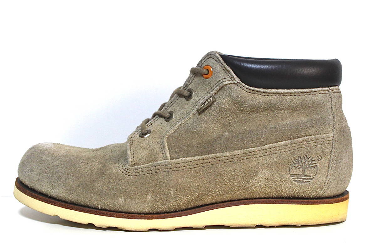 STUSSY × Timberland 4 Eyelet Chukka Boot（US12/30cm）ステューシー 