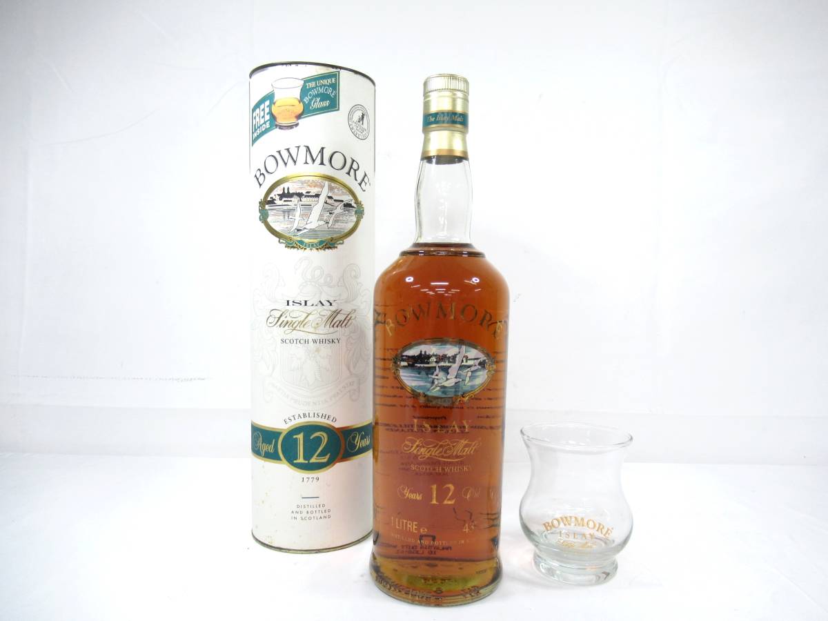 12年 BOWMORE ボウモア カモメ 43% 公式通販 カモメラベル 750ml 