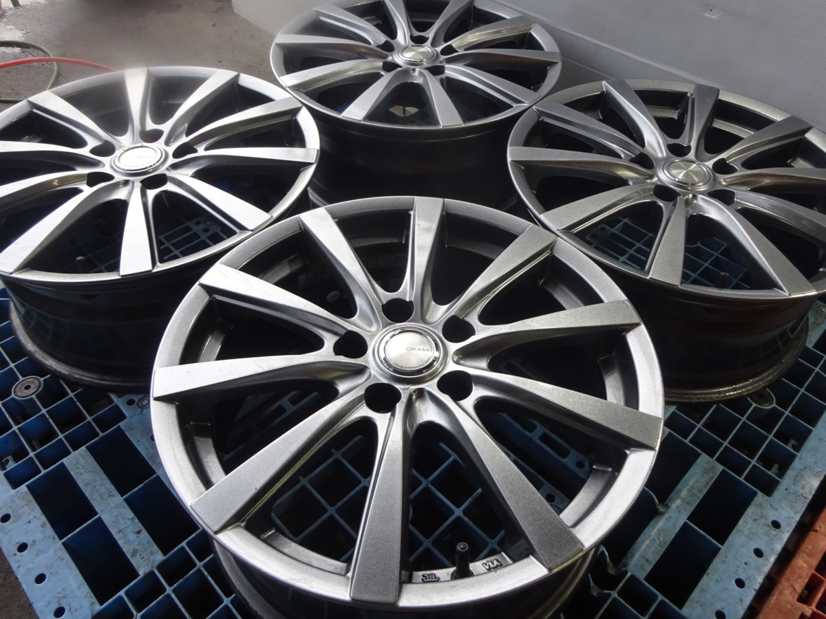 C245 14x4.5J 4穴 PCD100 ホイール 14インチ 4本 スズキ スズキ 純正