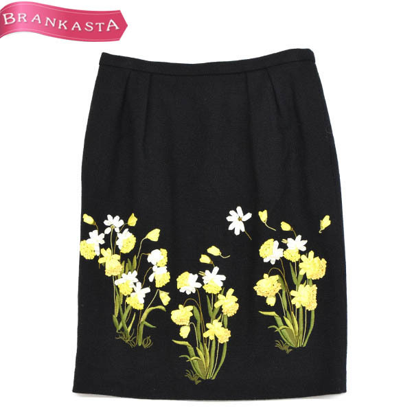 美品】☆49AV.JUNKO SHIMADA・49アベニュー ジュンコシマダ☆ひざ丈  