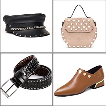  120セット カシメ レザークラフト カシメ打ち具 セット 革 道具 スタッズ 底鋲 打ち具 セット リベット パーツ DIY_7