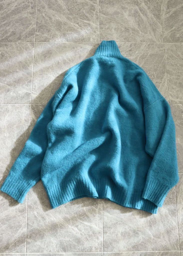 ZARA ザラ ハイネック ニット ウール混 セーター トップス