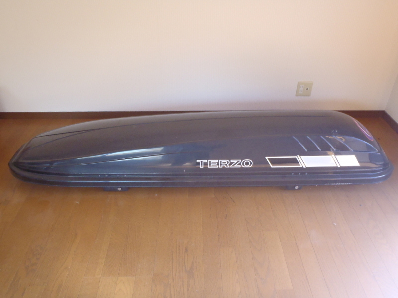 中古】TERZO テルッツオ ルーフボックス 黒 引取限定or配送手配可能な 
