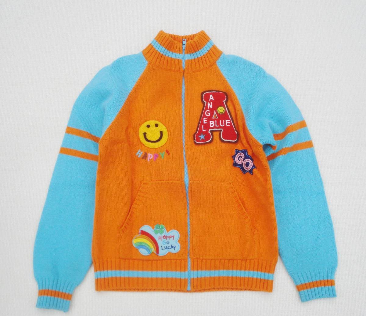 最終売切り☆ANGELBLUE☆エンジェルブルー ☆カラフルニットジャンパー 
