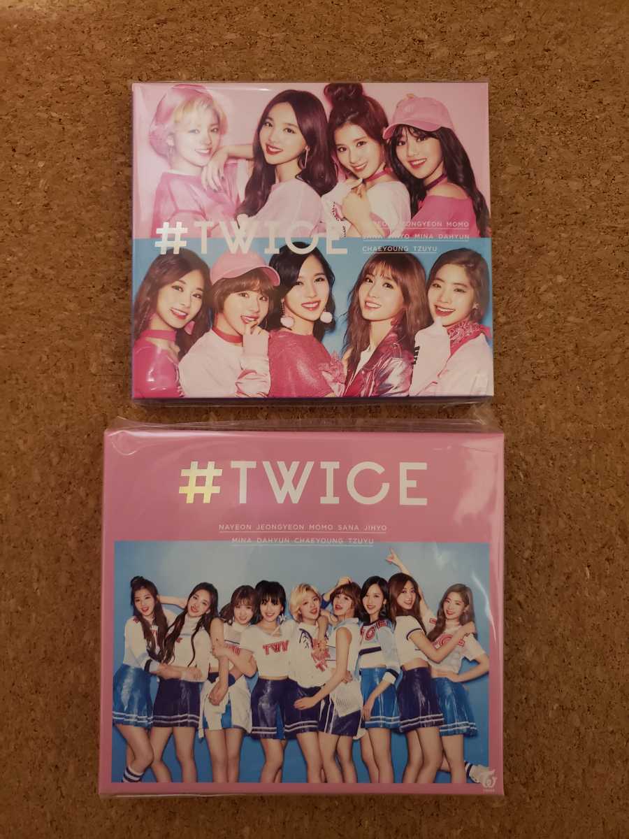 TWICE#TWICE(初回限定盤A)(初回限定盤B) TWICE(初回限定盤A)(初回限定