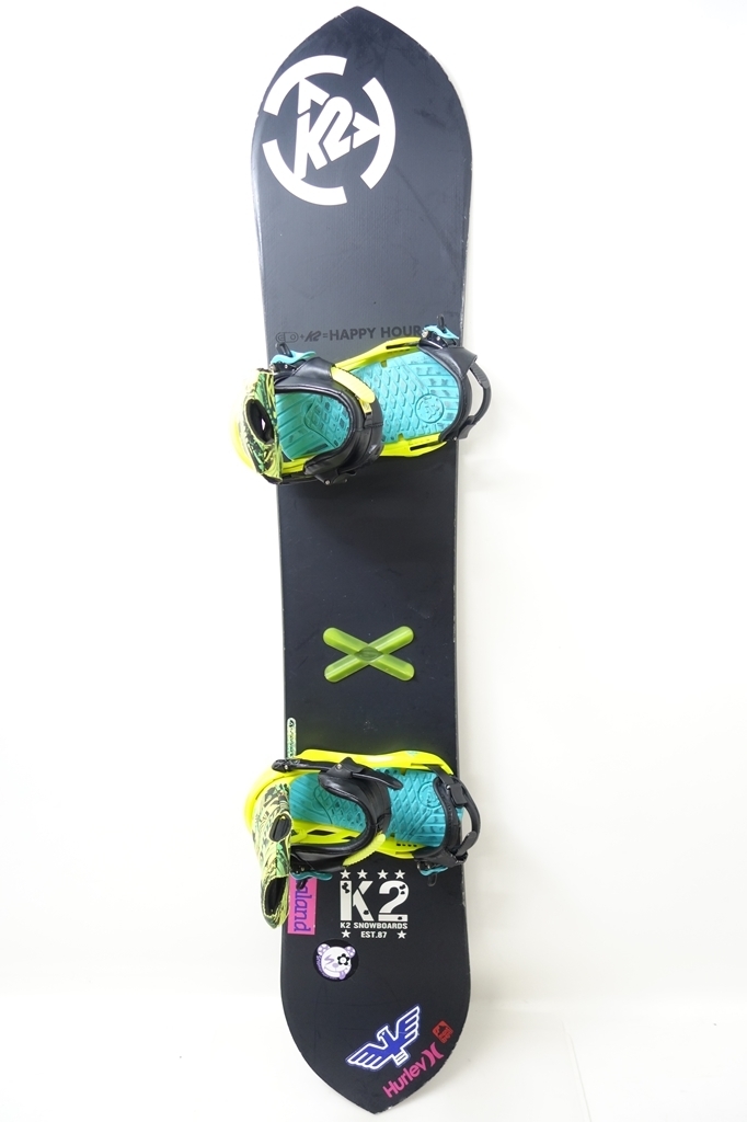 中古 12/13 K2 HAPPY HOUR 154cm FORMULA ビンディング付き 