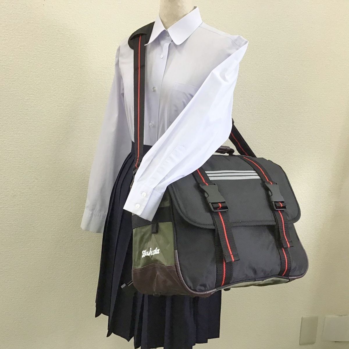 大阪府 スクールバッグ 佃中学校 カブセ型 (新品) 新品) | 新品(新品 