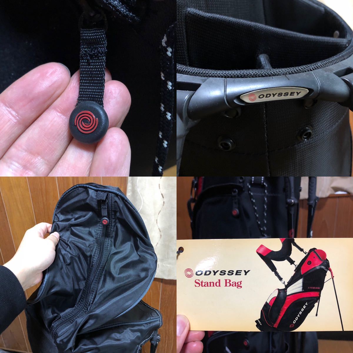 レア Odyssey オデッセイ スタンド キャディバッグ キャディバッグ 売買されたオークション情報 Yahooの商品情報をアーカイブ公開 オークファン Aucfan Com