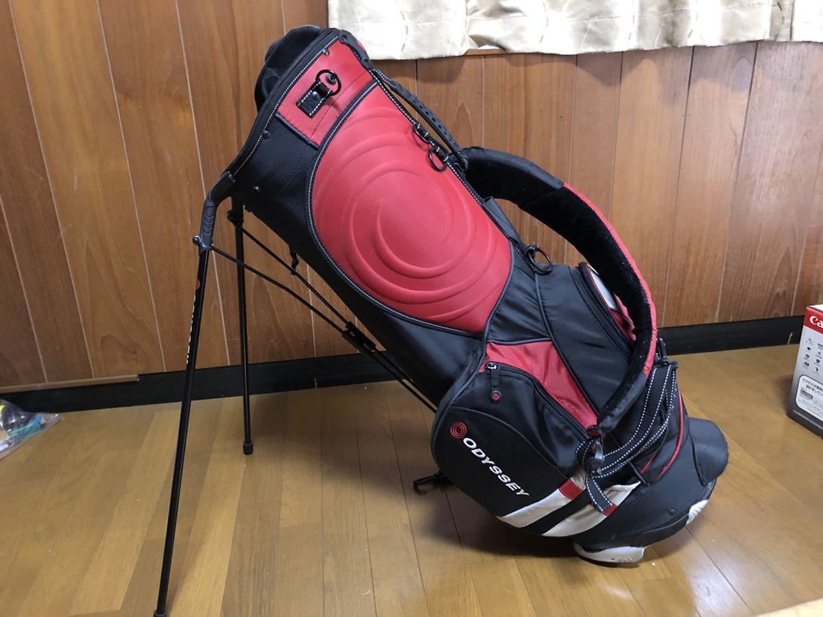 レア Odyssey オデッセイ スタンド キャディバッグ キャディバッグ 売買されたオークション情報 Yahooの商品情報をアーカイブ公開 オークファン Aucfan Com