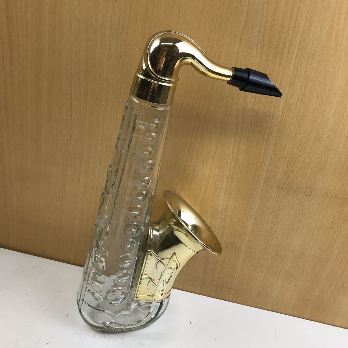 【空瓶】アンティーク 山崎12年 サントリーピュアモルトウイスキー サックス型 298】SUNTORY サントリー ピュアモルトウイスキー山崎 空き瓶 サックス