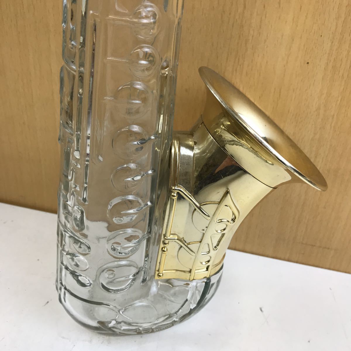298】SUNTORY サントリー ピュアモルトウイスキー山崎 空き瓶 サックス