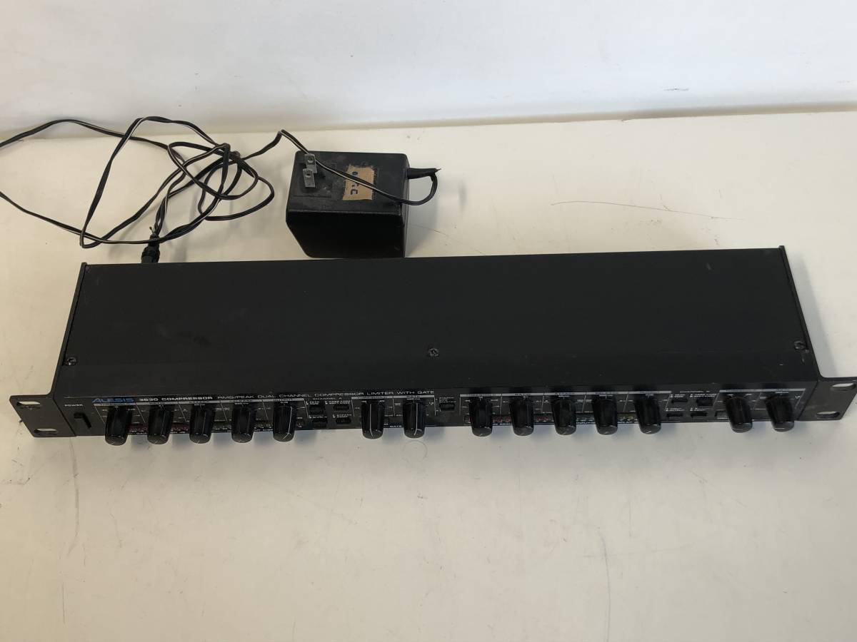 ALESIS 3630 アレシス 1Uラックマウント コンプレッサー Alesis