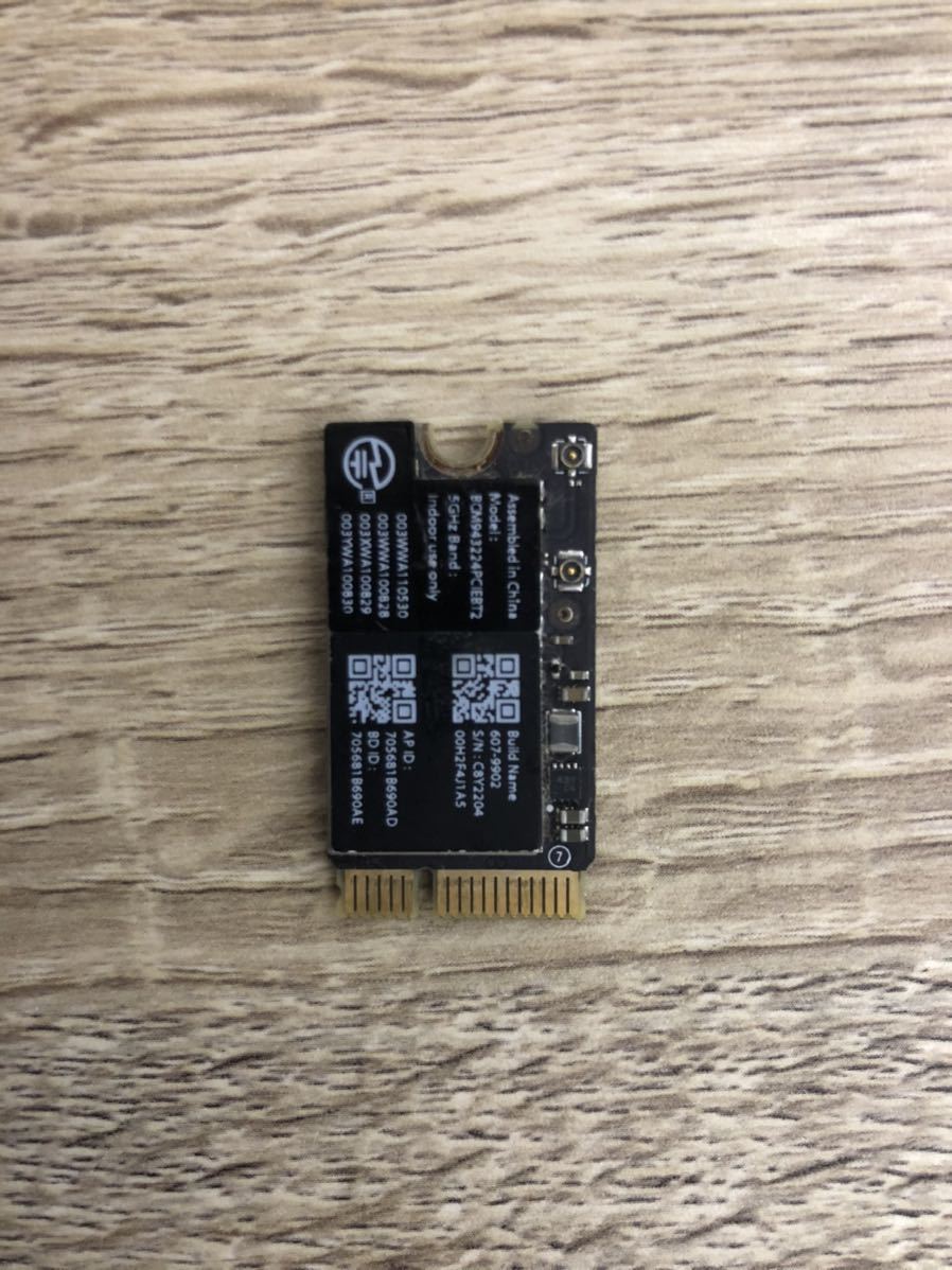 CARTE RÉSEAU WIFI AIRPORT BLUETOOTH MACBOOK AIR 11 13 A1369 A1370 CARTE RÉSEAU WIFI AIRPORT BLUETOOTH MACBOOK AIR 11 13 A1369 A1370