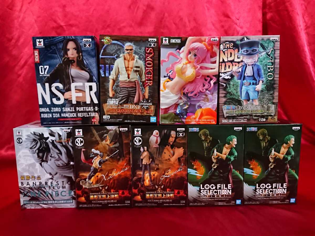 大量 ワンピース フィギュア 32体セット ルフィ サボ ゾロ ロー カタクリ マルコ ハンコック Battle Artist Msp Grandline Creator 造形王 One Piece 売買されたオークション情報 Yahooの商品情報をアーカイブ公開 オークファン Aucfan Com
