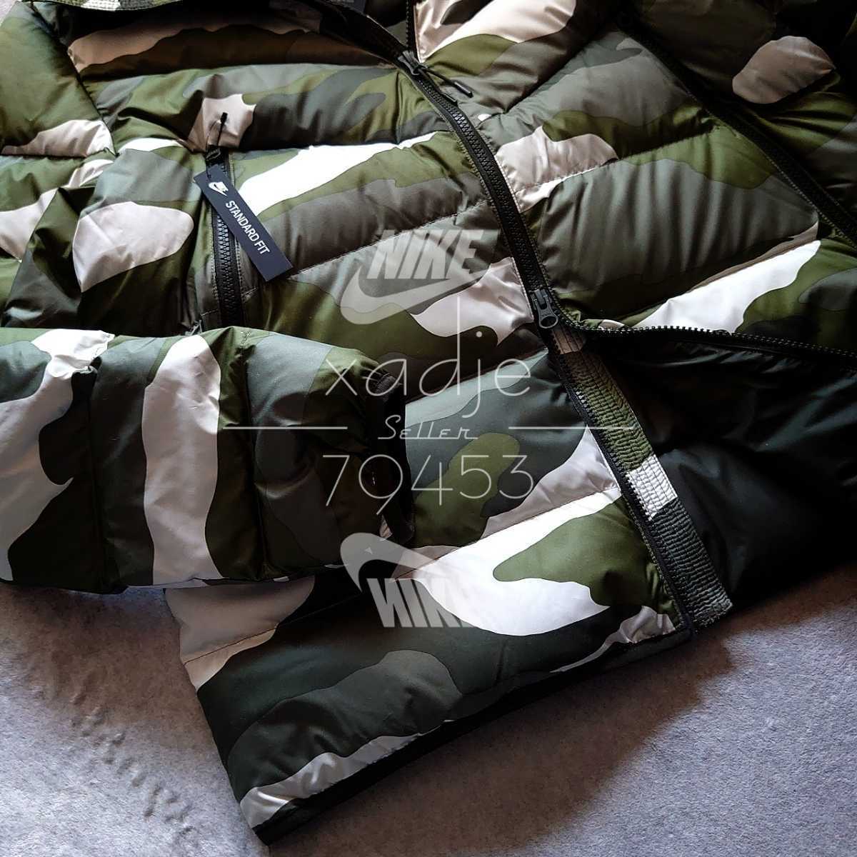 新品 正規品 NIKE DOWN FILL ナイキ ダウンジャケット 防寒 WZIP ロゴ 