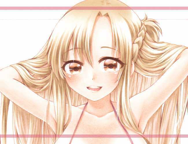 手描きイラスト ソードアート オンライン Sao アスナ 手描きイラスト 売買されたオークション情報 Yahooの商品情報をアーカイブ公開 オークファン Aucfan Com