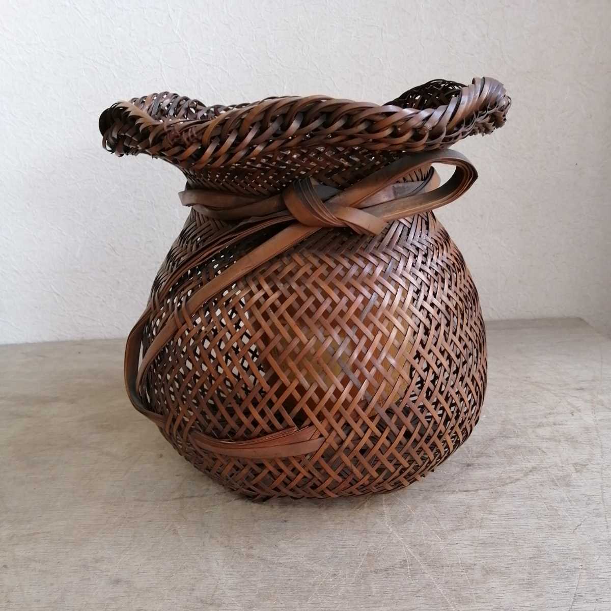 花器 花入 竹工芸 華道 茶道 天然素材 花入 花器 竹工芸 茶道具 花