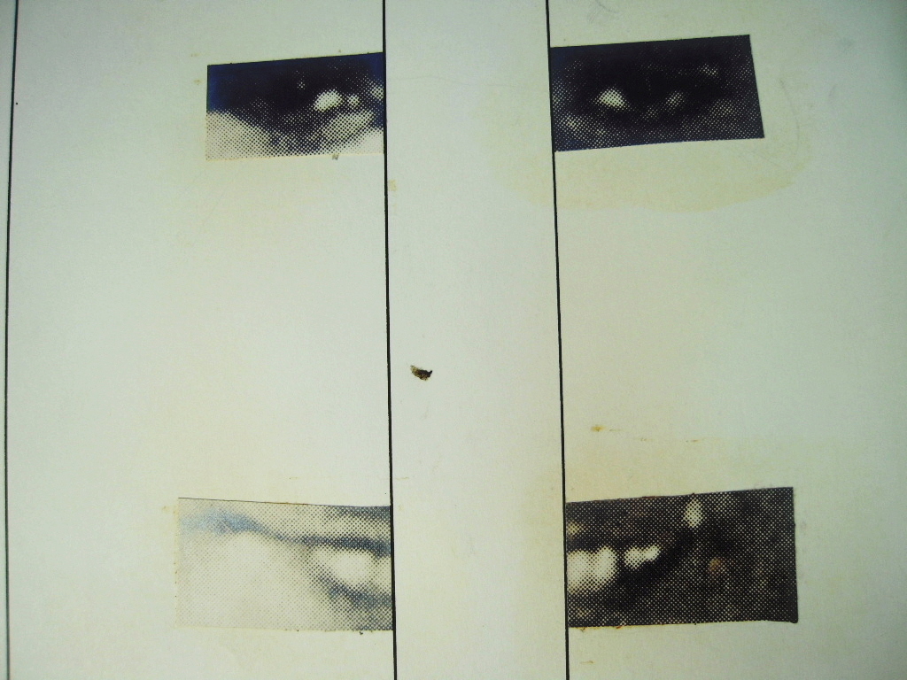 「黒田征太郎コラージュ作品 野坂昭如『オフサイド(敵陣深く)79 連載45』 」_4