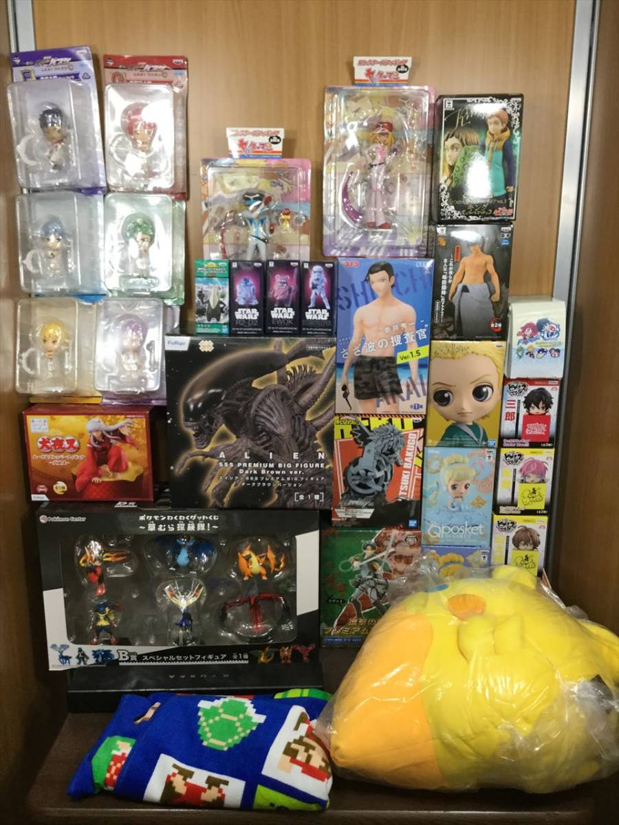 29 1円 フィギュア プライズ景品 一番くじ ぬいぐるみ 雑貨 セット まとめ 大量 銀魂 黒子のバスケ ポケモン等 重複無 その他 売買されたオークション情報 Yahooの商品情報をアーカイブ公開 オークファン Aucfan Com