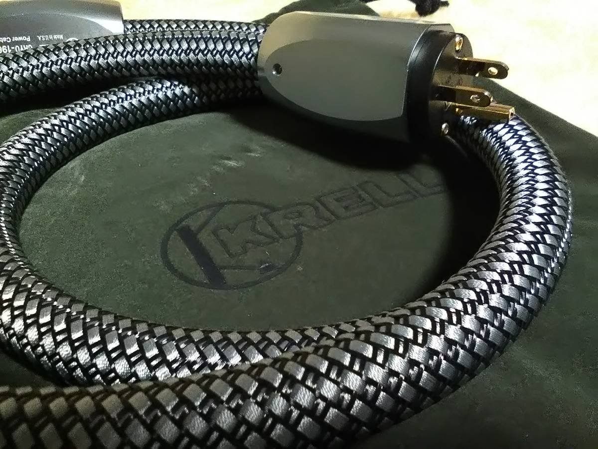 豊富な，新作登場 Krell Audio 旧世代バルク品 寒色系のフラッグシップ パワーケーブル 1.5Ｍ 3ピン オスメス(音響用ケーブル)｜売買されたオークション情報、yahooの商品情報をアーカイブ公開 - オークファン その他